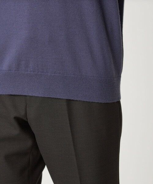 green label relaxing / グリーンレーベル リラクシング ニット・セーター | Super 120's ハイゲージ ニット ポロシャツ | 詳細25