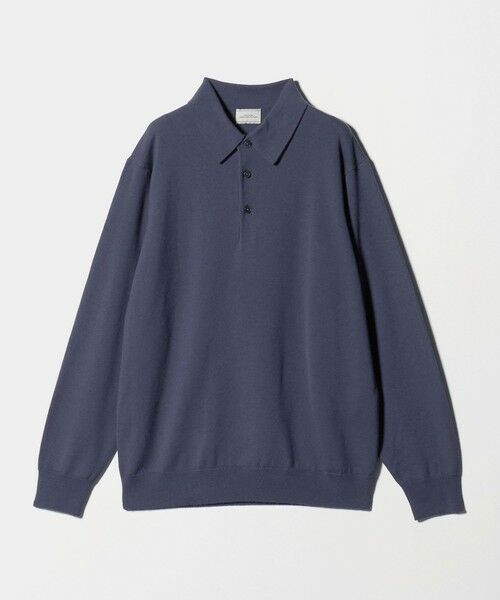 green label relaxing / グリーンレーベル リラクシング ニット・セーター | Super 120's ハイゲージ ニット ポロシャツ | 詳細27