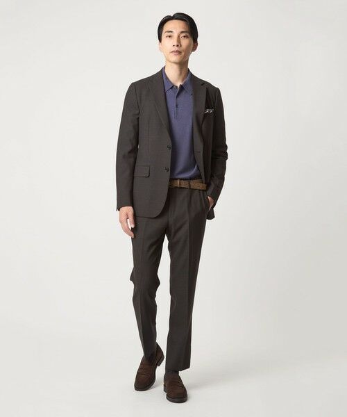 green label relaxing / グリーンレーベル リラクシング ニット・セーター | Super 120's ハイゲージ ニット ポロシャツ | 詳細19