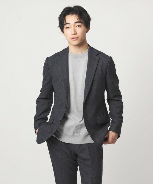 green label relaxing / グリーンレーベル リラクシング ニット・セーター | A+ MOULINE ポリエステル クルーネック ニット -ウォッシャブル- | 詳細1