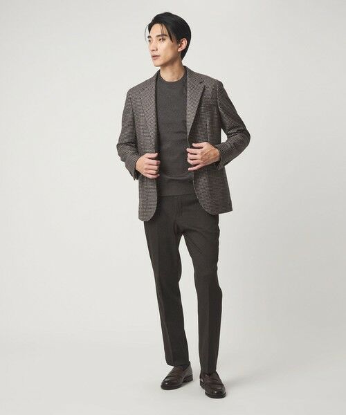 green label relaxing / グリーンレーベル リラクシング ニット・セーター | A+ MOULINE ポリエステル クルーネック ニット -ウォッシャブル- | 詳細6