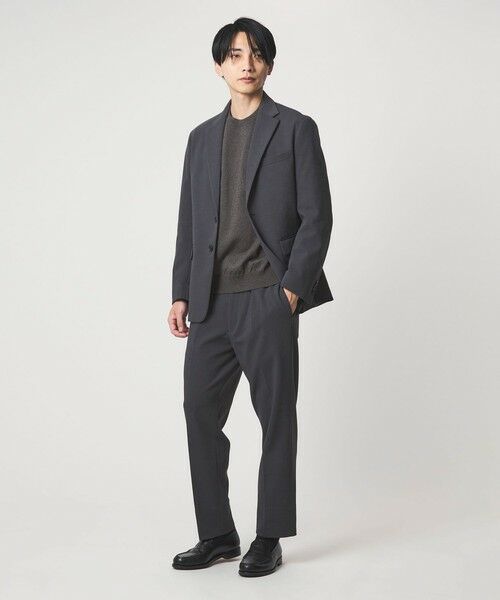 green label relaxing / グリーンレーベル リラクシング ニット・セーター | A+ MOULINE ポリエステル クルーネック ニット -ウォッシャブル- | 詳細10