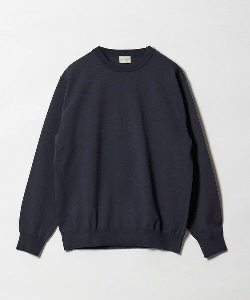 green label relaxing / グリーンレーベル リラクシング ニット・セーター | A+ MOULINE ポリエステル クルーネック ニット -ウォッシャブル- | 詳細21