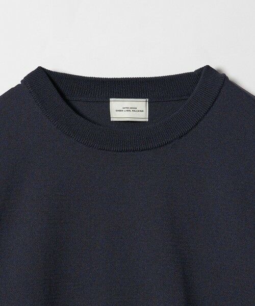 green label relaxing / グリーンレーベル リラクシング ニット・セーター | A+ MOULINE ポリエステル クルーネック ニット -ウォッシャブル- | 詳細23