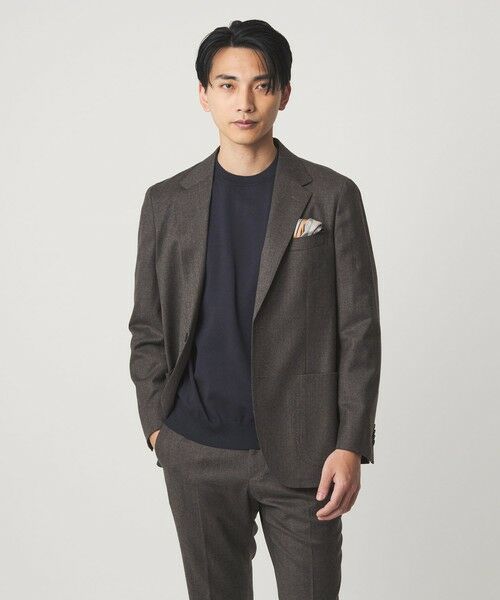 green label relaxing / グリーンレーベル リラクシング ニット・セーター | A+ MOULINE ポリエステル クルーネック ニット -ウォッシャブル- | 詳細19