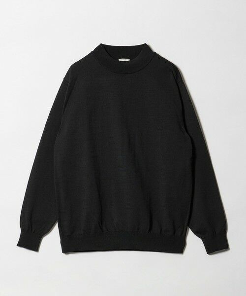 green label relaxing / グリーンレーベル リラクシング ニット・セーター | A+ ポリエステル モックネック ニット -ウォッシャブル- | 詳細4