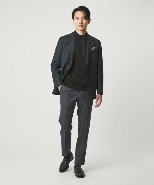 green label relaxing / グリーンレーベル リラクシング ニット・セーター | A+ ポリエステル モックネック ニット -ウォッシャブル- | 詳細3