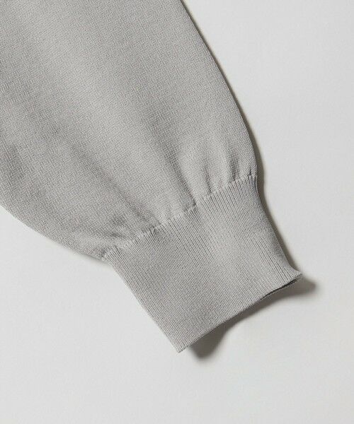 green label relaxing / グリーンレーベル リラクシング ニット・セーター | A+ ポリエステル モックネック ニット -ウォッシャブル- | 詳細15