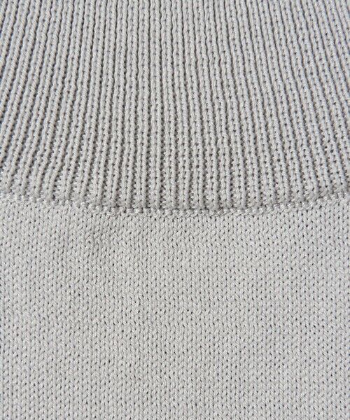 green label relaxing / グリーンレーベル リラクシング ニット・セーター | A+ ポリエステル モックネック ニット -ウォッシャブル- | 詳細17