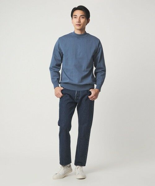 green label relaxing / グリーンレーベル リラクシング ニット・セーター | A+ ポリエステル モックネック ニット -ウォッシャブル- | 詳細21