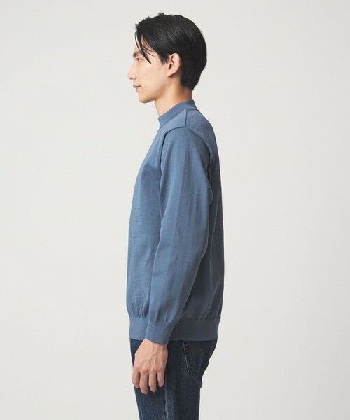 green label relaxing / グリーンレーベル リラクシング ニット・セーター | A+ ポリエステル モックネック ニット -ウォッシャブル- | 詳細25