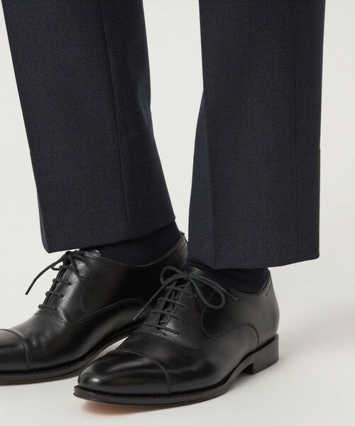 green label relaxing / グリーンレーベル リラクシング セットアップ | A+ TWPU バーズアイ スリム アジャスター スラックス -ウォッシャブル・ストレッチ- | 詳細19