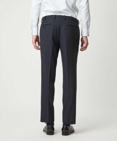 green label relaxing / グリーンレーベル リラクシング セットアップ | A+ TWPU バーズアイ スリム アジャスター スラックス -ウォッシャブル・ストレッチ- | 詳細15