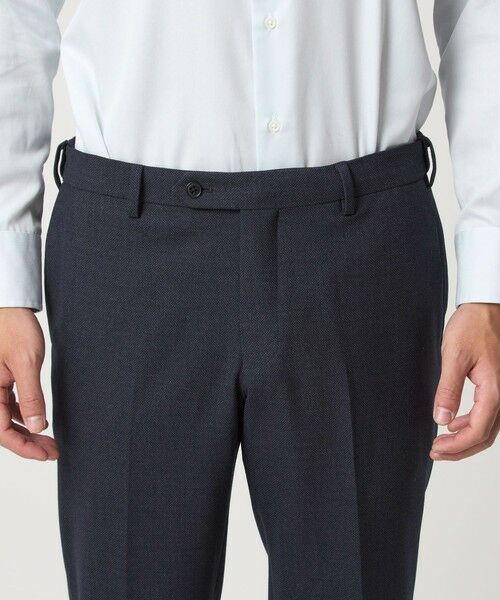 green label relaxing / グリーンレーベル リラクシング セットアップ | A+ TWPU バーズアイ スリム アジャスター スラックス -ウォッシャブル・ストレッチ- | 詳細16