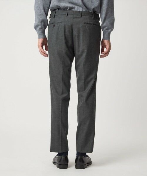 green label relaxing / グリーンレーベル リラクシング スラックス・ドレスパンツ | TW サキソニー アジャスター スリム スラックス -ウォッシャブル・ストレッチ- | 詳細4