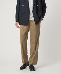 green label relaxing / グリーンレーベル リラクシング スラックス・ドレスパンツ | TW ギャバジン 1プリーツ ドレスチノ パンツ -ウォッシャブル-