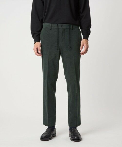 green label relaxing / グリーンレーベル リラクシング スラックス・ドレスパンツ | A+ コーデュロイ スタンダード イージー スラックス -ウォッシャブル・ストレッチ- | 詳細21