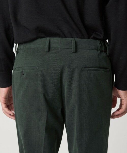 green label relaxing / グリーンレーベル リラクシング スラックス・ドレスパンツ | A+ コーデュロイ スタンダード イージー スラックス -ウォッシャブル・ストレッチ- | 詳細25