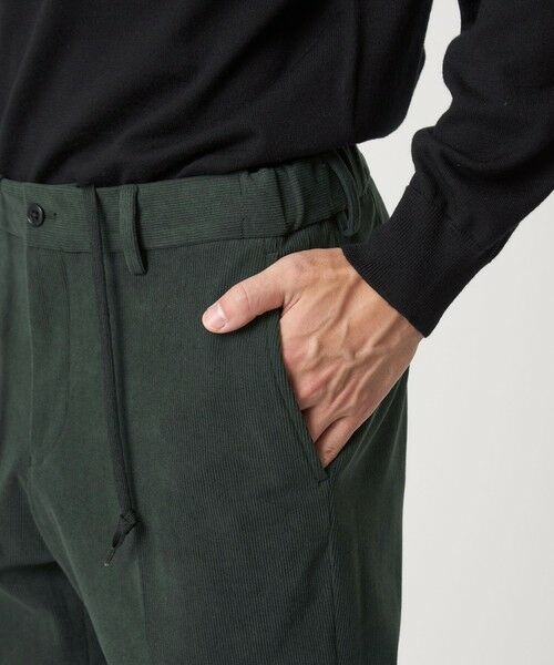 green label relaxing / グリーンレーベル リラクシング スラックス・ドレスパンツ | A+ コーデュロイ スタンダード イージー スラックス -ウォッシャブル・ストレッチ- | 詳細26
