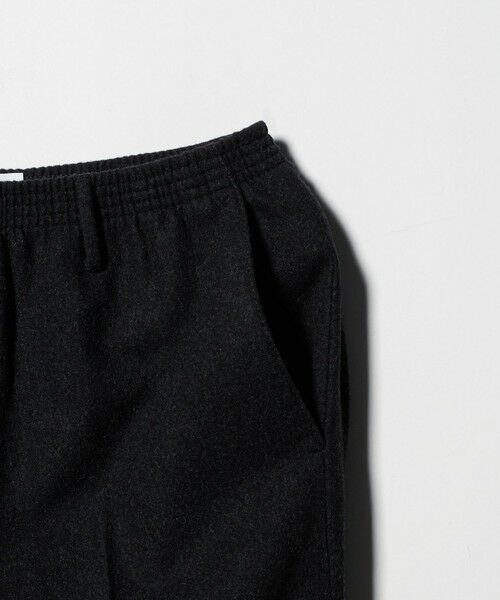green label relaxing / グリーンレーベル リラクシング スラックス・ドレスパンツ | <Cellar Door>ウールポリエステル アルフレッド ベルトループ イージーパンツ | 詳細3