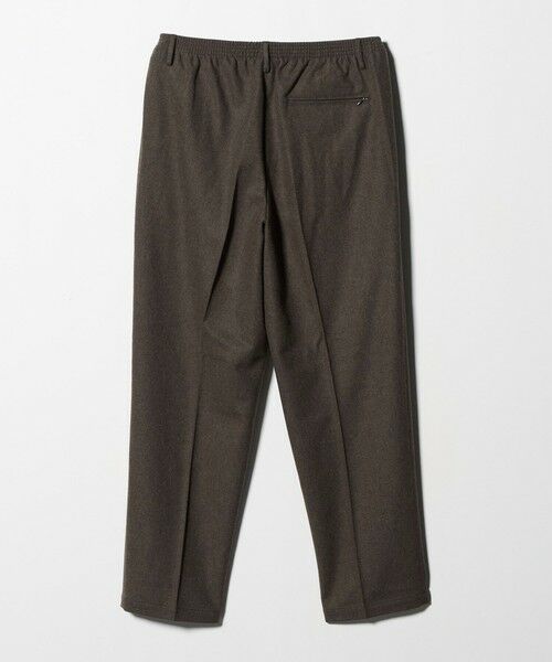 green label relaxing / グリーンレーベル リラクシング スラックス・ドレスパンツ | <Cellar Door>ウールポリエステル アルフレッド ベルトループ イージーパンツ | 詳細10