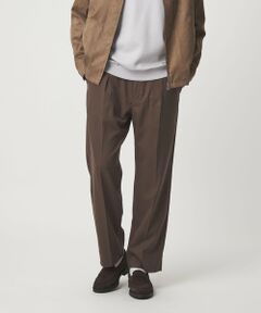 green label relaxing / グリーンレーベル リラクシング スラックス・ドレスパンツ | 【別注】＜Dickies＞GLR TR 1プリーツ ワイドテーパード パンツ