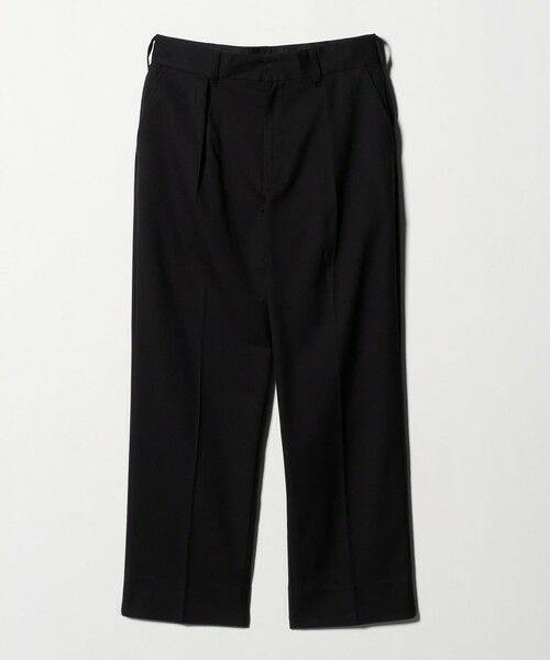 green label relaxing / グリーンレーベル リラクシング スラックス・ドレスパンツ | 【別注】<Dickies>GLR TR 1プリーツ ワイドテーパード パンツ | 詳細4