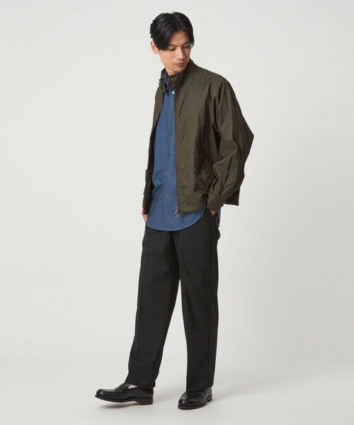 green label relaxing / グリーンレーベル リラクシング スラックス・ドレスパンツ | 【別注】<Dickies>GLR TR 1プリーツ ワイドテーパード パンツ | 詳細2