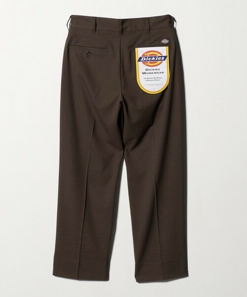 green label relaxing / グリーンレーベル リラクシング スラックス・ドレスパンツ | 【別注】<Dickies>GLR TR 1プリーツ ワイドテーパード パンツ | 詳細17