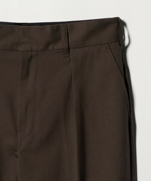 green label relaxing / グリーンレーベル リラクシング スラックス・ドレスパンツ | 【別注】<Dickies>GLR TR 1プリーツ ワイドテーパード パンツ | 詳細19