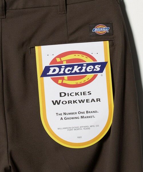 green label relaxing / グリーンレーベル リラクシング スラックス・ドレスパンツ | 【別注】<Dickies>GLR TR 1プリーツ ワイドテーパード パンツ | 詳細21