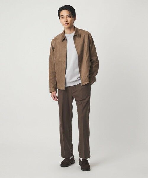 green label relaxing / グリーンレーベル リラクシング スラックス・ドレスパンツ | 【別注】<Dickies>GLR TR 1プリーツ ワイドテーパード パンツ | 詳細11