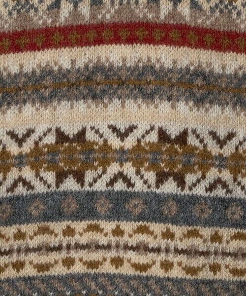 green label relaxing / グリーンレーベル リラクシング ニット・セーター | ＜HARLEY OF SCOTLAND＞フェアアイル ニットベスト | 詳細3