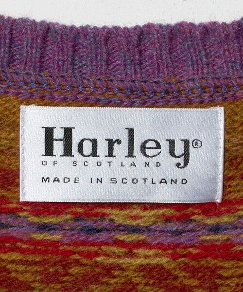 green label relaxing / グリーンレーベル リラクシング ニット・セーター | ＜HARLEY OF SCOTLAND＞フェアアイル ニットベスト | 詳細8