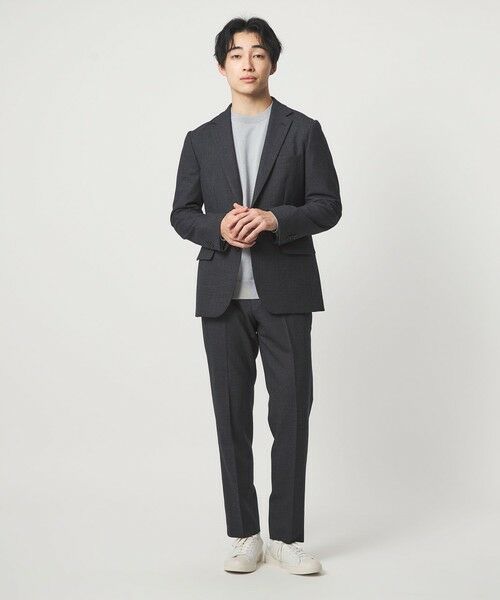 green label relaxing / グリーンレーベル リラクシング セットアップ | A+ TWPU バーズアイ 2B スリム ジャケット -ウォッシャブル・ストレッチ- | 詳細7