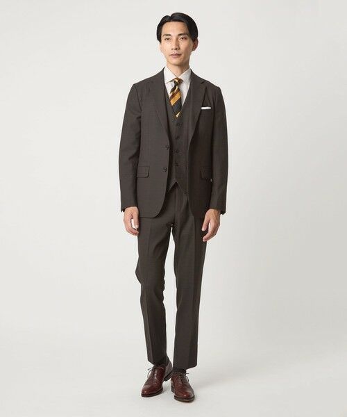 green label relaxing / グリーンレーベル リラクシング セットアップ | A+ TWPU バーズアイ 2B スリム ジャケット -ウォッシャブル・ストレッチ- | 詳細7