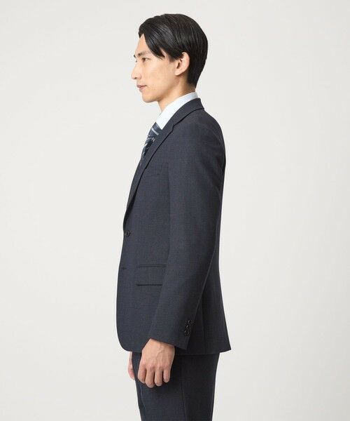 green label relaxing / グリーンレーベル リラクシング セットアップ | A+ TWPU バーズアイ 2B スリム ジャケット -ウォッシャブル・ストレッチ- | 詳細12