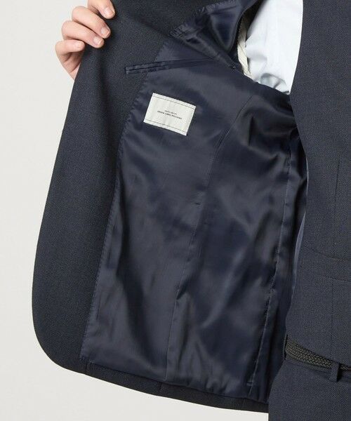 green label relaxing / グリーンレーベル リラクシング セットアップ | A+ TWPU バーズアイ 2B スリム ジャケット -ウォッシャブル・ストレッチ- | 詳細20