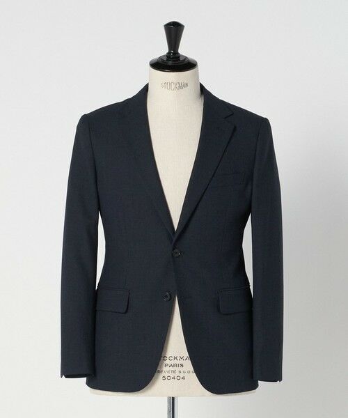 green label relaxing / グリーンレーベル リラクシング セットアップ | A+ TWPU バーズアイ 2B スリム ジャケット -ウォッシャブル・ストレッチ- | 詳細23