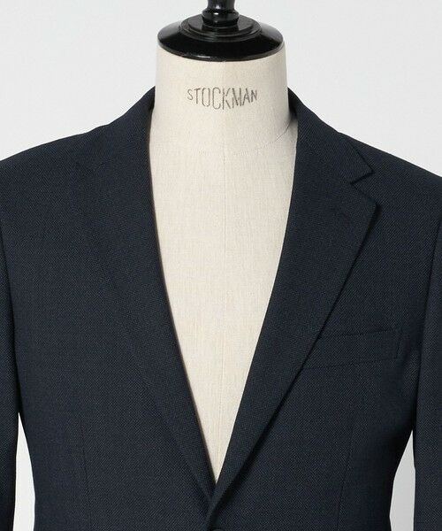 green label relaxing / グリーンレーベル リラクシング セットアップ | A+ TWPU バーズアイ 2B スリム ジャケット -ウォッシャブル・ストレッチ- | 詳細25