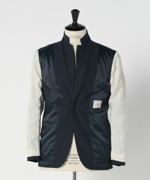 green label relaxing / グリーンレーベル リラクシング セットアップ | A+ TWPU バーズアイ 2B スリム ジャケット -ウォッシャブル・ストレッチ- | 詳細30