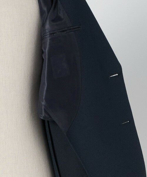 green label relaxing / グリーンレーベル リラクシング テーラードジャケット | ECOPET(R) ハニカムジャージ 2B ジャケット -ウォッシャブル- | 詳細15