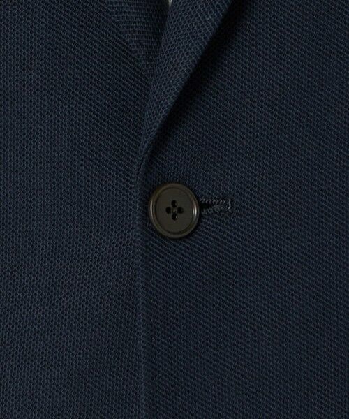 green label relaxing / グリーンレーベル リラクシング テーラードジャケット | ECOPET(R) ハニカムジャージ 2B ジャケット -ウォッシャブル- | 詳細16