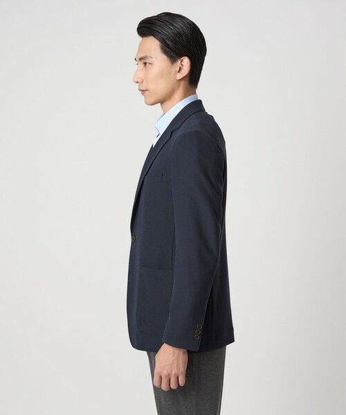 green label relaxing / グリーンレーベル リラクシング テーラードジャケット | ECOPET(R) ハニカムジャージ 2B ジャケット -ウォッシャブル- | 詳細9