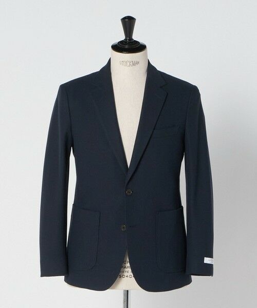 green label relaxing / グリーンレーベル リラクシング テーラードジャケット | ECOPET(R) ハニカムジャージ 2B ジャケット -ウォッシャブル- | 詳細11