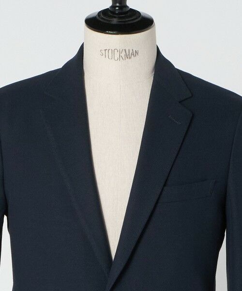 green label relaxing / グリーンレーベル リラクシング テーラードジャケット | ECOPET(R) ハニカムジャージ 2B ジャケット -ウォッシャブル- | 詳細13