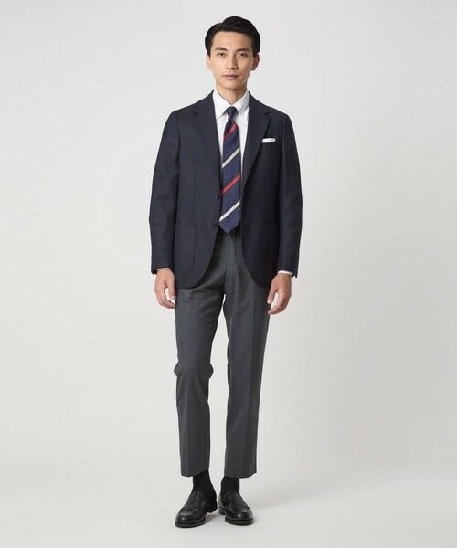 green label relaxing / グリーンレーベル リラクシング テーラードジャケット | REDA BLAZER ホップサック 2B RG ジャケット | 詳細7