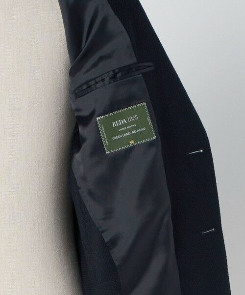 green label relaxing / グリーンレーベル リラクシング テーラードジャケット | REDA BLAZER ホップサック 2B RG ジャケット | 詳細19