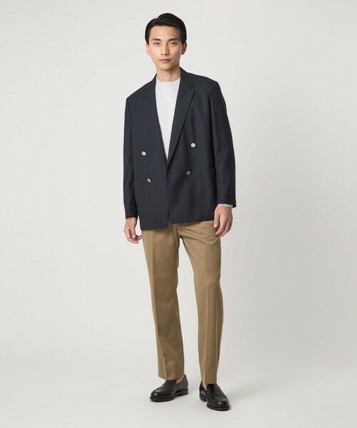 green label relaxing / グリーンレーベル リラクシング テーラードジャケット | アムンゼン ダブルブレスト 4B 01 ジャケット | 詳細7