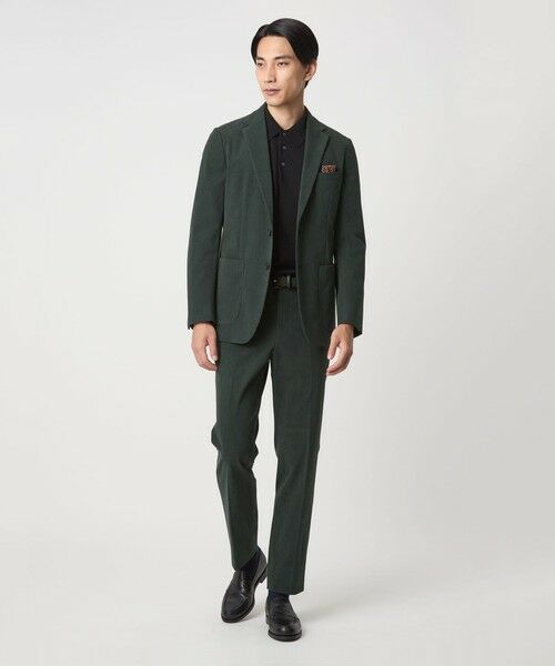 green label relaxing / グリーンレーベル リラクシング テーラードジャケット | A+ コーデュロイ 2B スタンダード 2P ジャケット -ウォッシャブル、ストレッチ- | 詳細18